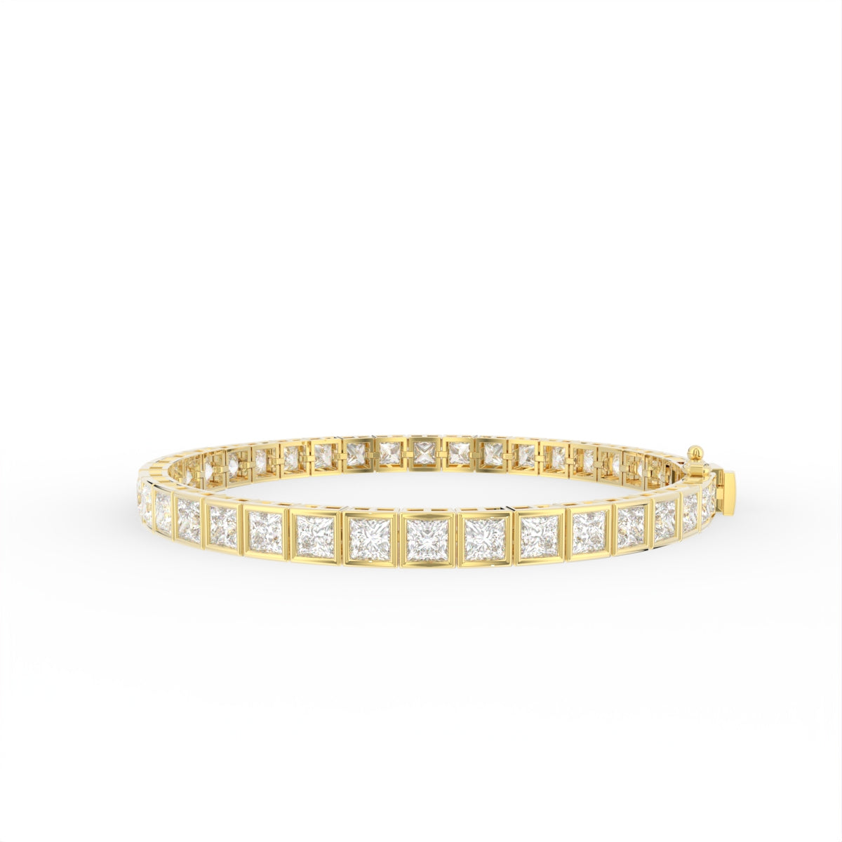 Sterling Silver Diamond Bracelet — TOP