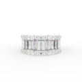 18K Eternity Baguette Diamond Ring — TOP