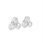 14K Pear Diamond Earrings — 3D VIEW