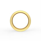 Sterling Silver Diamond Ring — FRONT/BACK