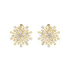 18K Statement Diamond Earrings — TOP