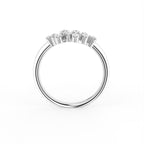 18K Bespoke Cluster Diamond Ring — FRONT