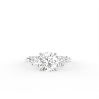 18K Trilogy Diamond Ring — TOP