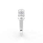 18K Eternity Baguette Diamond Ring — SIDE