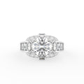 18K Bespoke Baguette Diamond Ring — TOP