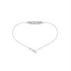 18K Aquarius Constellation Diamond Bracelet — FRONT
