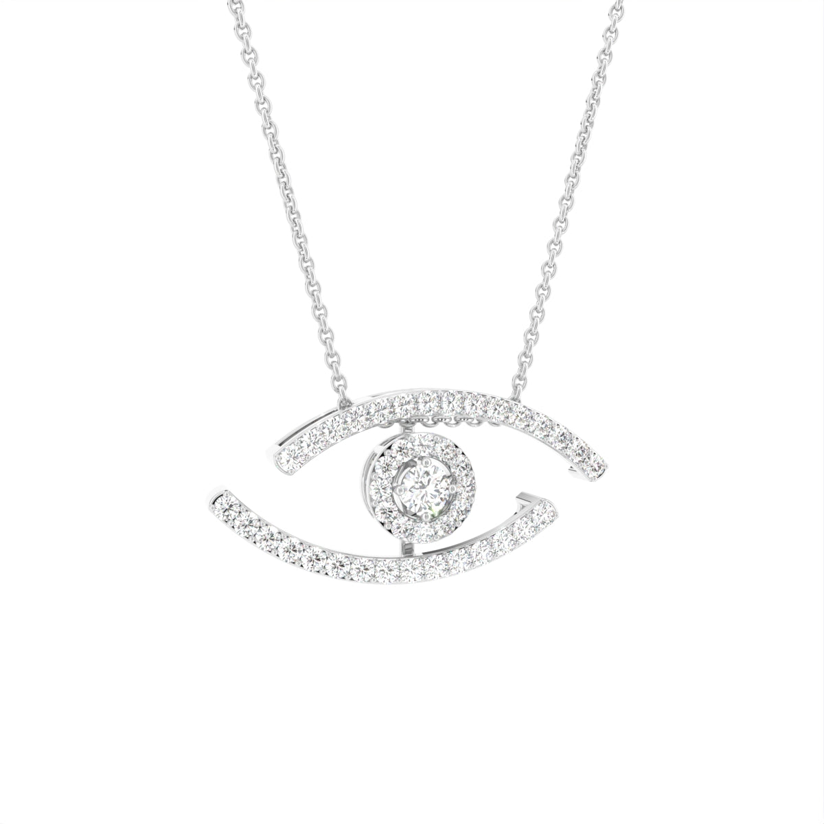 vimg:FJ4019|vimg:FJ4029|14K Bespoke Round Diamond Pendant — 3D VIEW