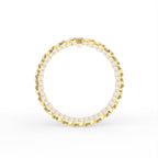 Sterling Silver Diamond Bracelet — FRONT/BACK