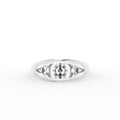 vimg:FJ6781|vimg:FJ6840|18K Yellow Gold Bespoke Octagon Diamond Ring — TOP