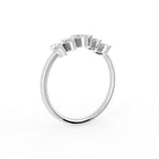 18K Bespoke Marquise Diamond Ring — 3D VIEW