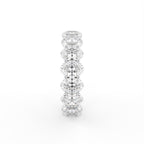 vimg:FJ4094|vimg:FJ4095|vimg:FJ4096|vimg:FJ3872|vimg:FJ3873|vimg:FJ3874|vimg:FJ4092|14K White Gold Full Eternity Oval Diamond Ring — SIDE