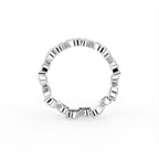 18K Bespoke Marquise Diamond Eternity Ring — FRONT