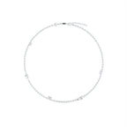 18K Gold Round Diamond Bracelet — FRONT