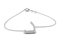18K Arabic Alphabet Diamond Bracelet — TOP