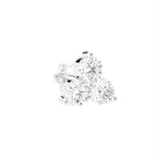 vimg:FJ3739|vimg:FJ3746|vimg:FJ4124|14K Round Diamond Piercing Earrings — 3D VIEW