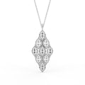 Sterling Silver Diamond Pendant — TOP