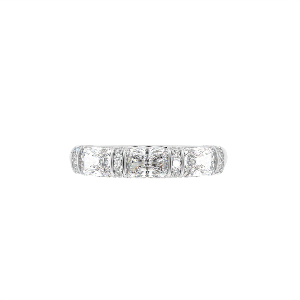 vimg:FJ4056|vimg:FJ6339|vimg:FJ4688|14K Emerald Diamond Eternity Ring — TOP