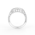 18K Bespoke Diamond Ring — FRONT