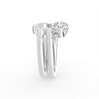 18K Bespoke Diamond Ring — SIDE