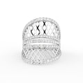 18K Bespoke Diamond Ring — TOP