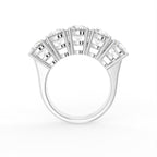 18K Bespoke Round Diamond Ring — FRONT