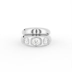 Sterling Silver Diamond Ring — TOP