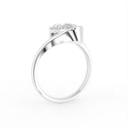 18K Solitaire Diamond Ring — 3D VIEW