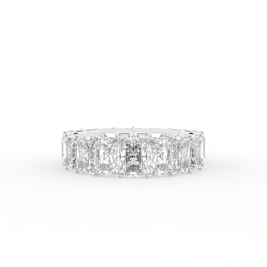 vimg:FJ3862|vimg:FJ3864|vimg:FJ4638|vimg:FJ6751|vimg:FJ4643|vimg:FJ4645|14K Eternity Radiant Diamond Ring — TOP