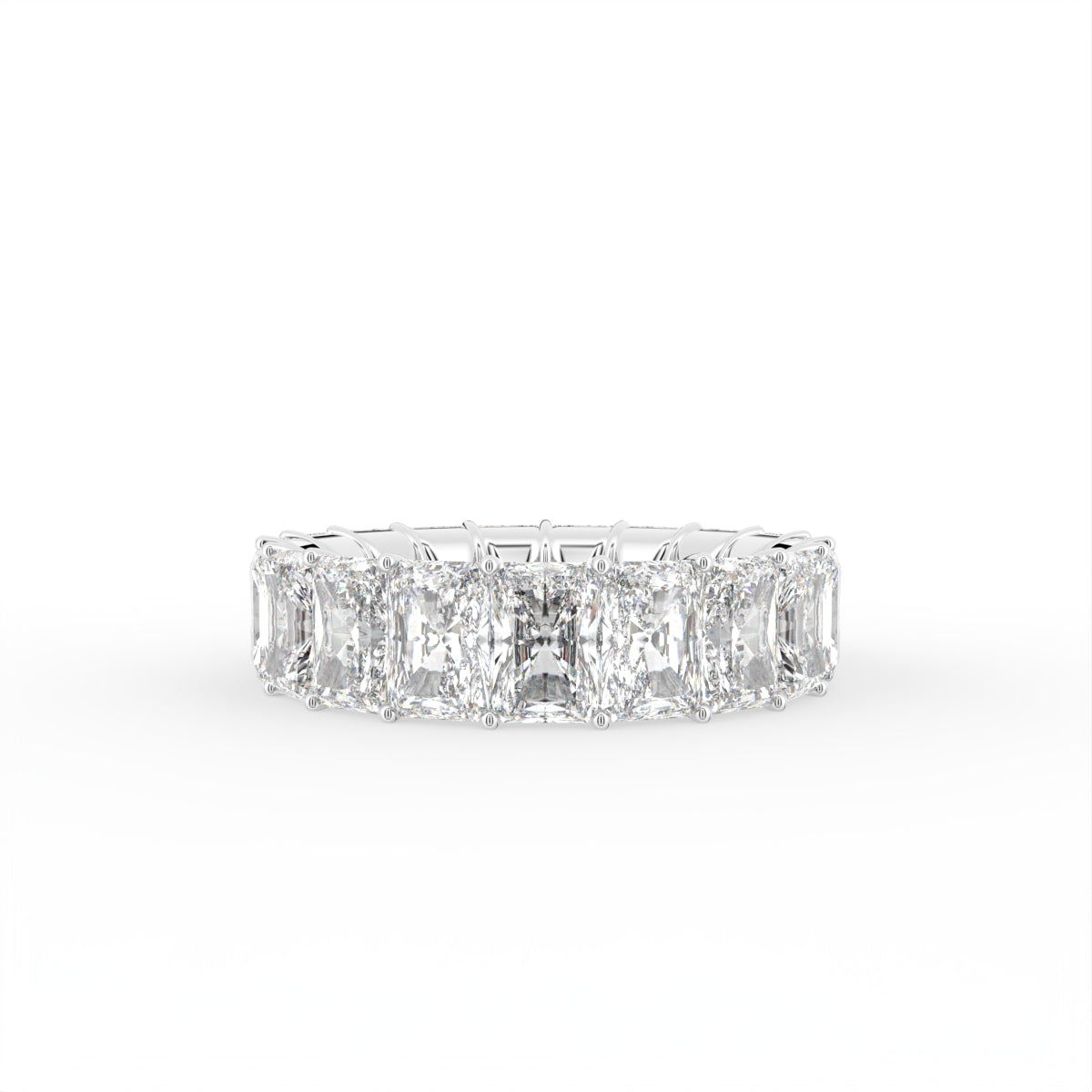 vimg:FJ3862|vimg:FJ3864|vimg:FJ4638|vimg:FJ6751|vimg:FJ4643|vimg:FJ4645|14K Eternity Radiant Diamond Ring — TOP