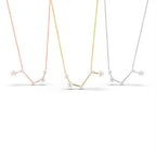 vimg:FJ6014|vimg:FJ6922|18K Constellation Round Diamond Pendant — 3 COLOR