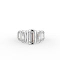18K White Gold Bespoke Baguette Diamond Ring — TOP