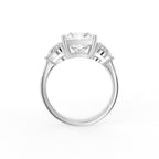 18K Trilogy Diamond Ring — FRONT