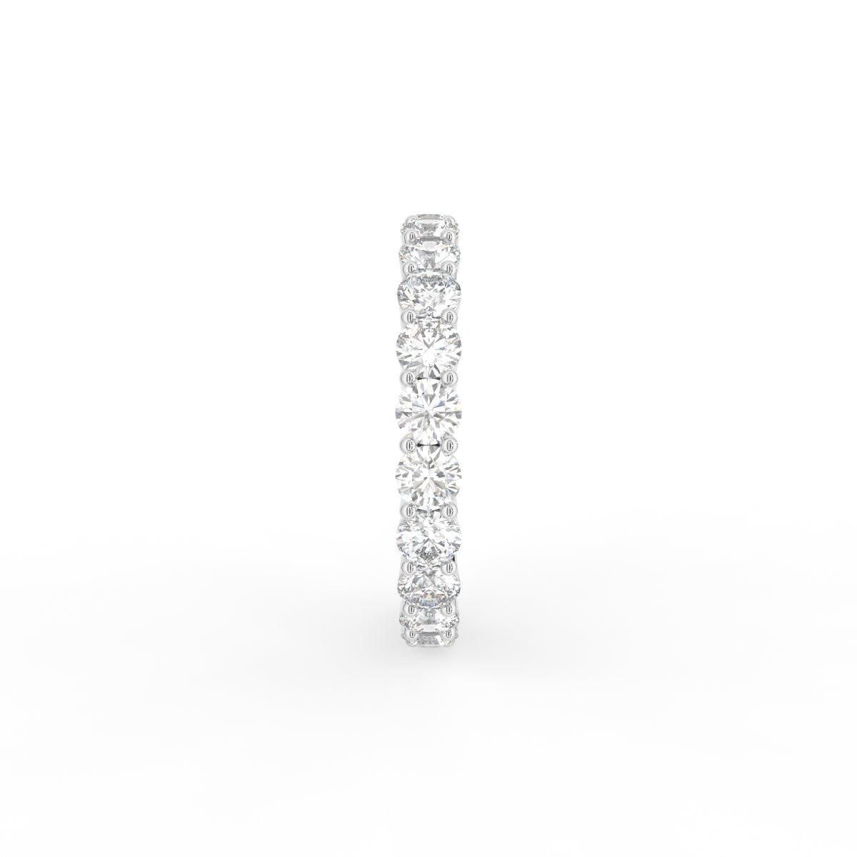 vimg:FJ5832|vimg:FJ5833|vimg:FJ5843|vimg:FJ4357|18K White Gold Full Eternity Round Diamond Ring — SIDE