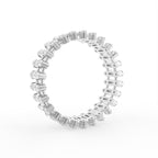 18K Eternity Diamond Ring — 3D VIEW