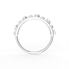 18K Bezel Round Diamond Ring — FRONT
