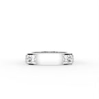vimg:FJ4818|vimg:FJ4840|14K White Gold Princess Cut Diamond Ring — TOP