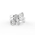 18K Bespoke Diamond Ring — TOP