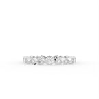 18K Bespoke Diamond Band Ring — TOP