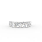 18K Eternity Emerald Diamond Ring — TOP