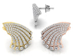 18K Lab Grown Diamond Earrings — 3 COLOR