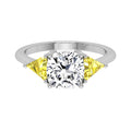 vimg:FJ2399|18K Trilogy Cushion Diamond Ring — TOP