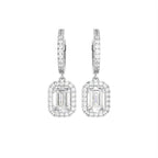 18K Diamond Drop Earrings — TOP