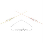 14K Gold Round Diamond Bracelet — 3 COLOR
