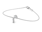 18K Arabic Alphabet Diamond Bracelet — 3D VIEW