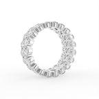 18K Full Eternity Diamond Ring — 3D VIEW