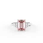 vimg:FJ2296|18K Trilogy Emerald-Cut Diamond Ring — TOP