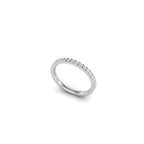18K Eternity Round Diamond Ring — 3D VIEW