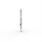 Sterling Silver Diamond Ring — 3D / RIGHT
