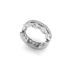 18K Bespoke Diamond Ring — 3D VIEW
