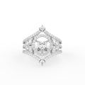 18K Bespoke Openwork Diamond Ring — TOP